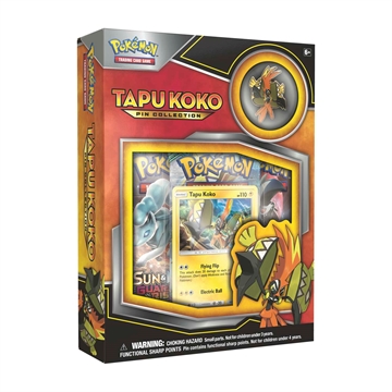 Pokemon kort - Tapu Koko Pin Collection